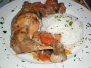 Geschmortes Kaninchen - Rezept
