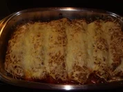 Überbackene Omeletts mit Hackfleisch - Rezept