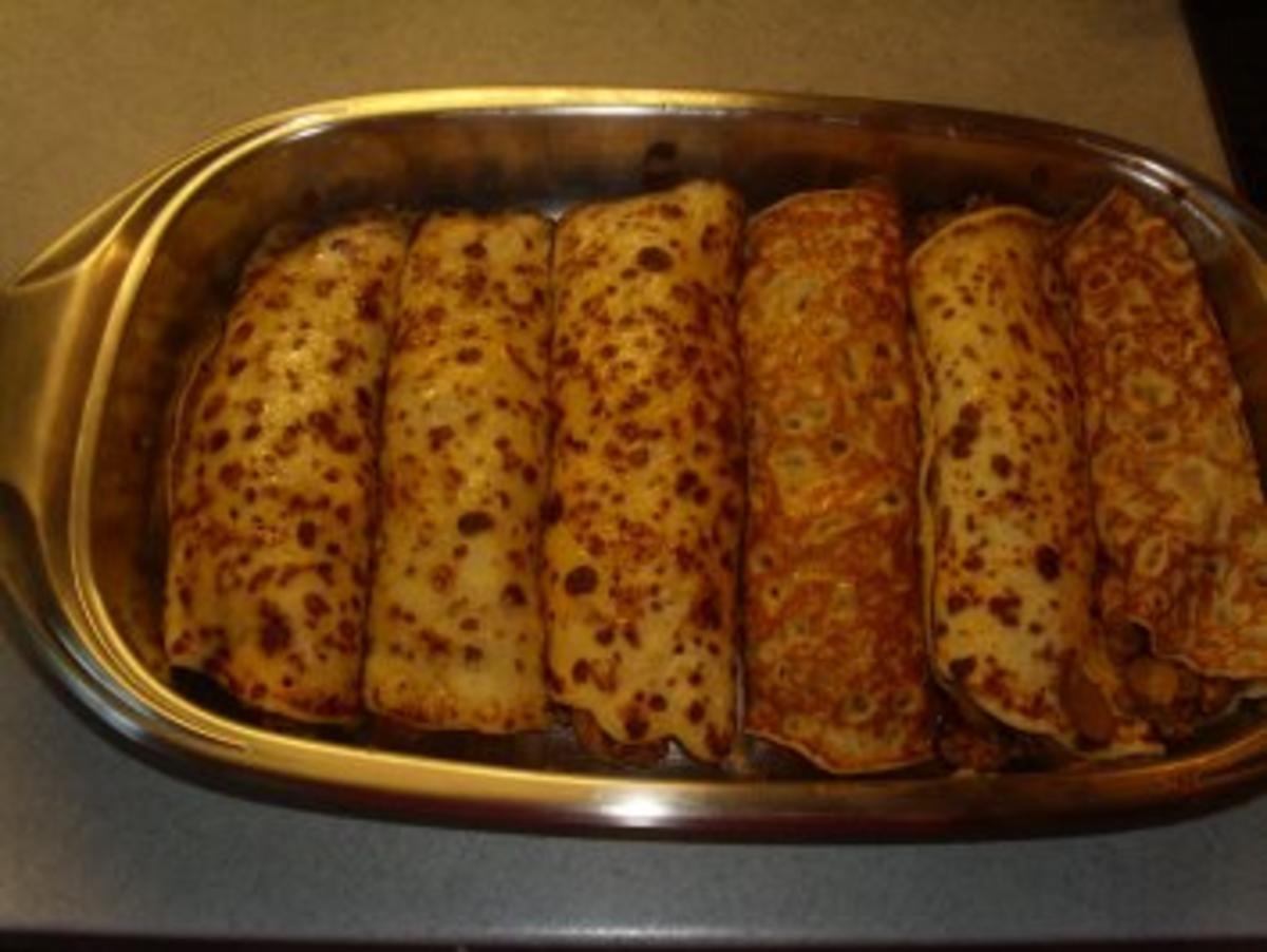 Überbackene Omeletts mit Hackfleisch - Rezept - Bild Nr. 4
