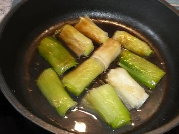 Rezept: Gemüse: Lauch / Porree gedämpft Gemüse: Lauch / Porree gedämpft - Rezept