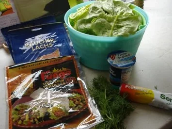 Rezept: Lachs-Wraps Bild Nr. 2 Lachs-Wraps - Rezept - Bild Nr. 2