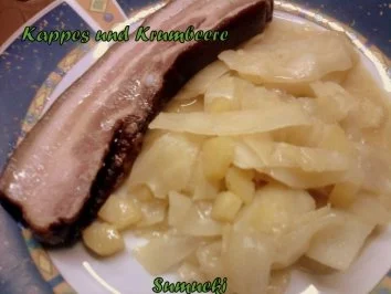 Rezept: Kappes und Krumbeere Kappes und Krumbeere - Rezept