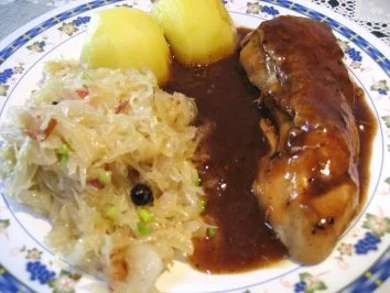 Sauerkraut - wie bei Muttern ... - Rezept