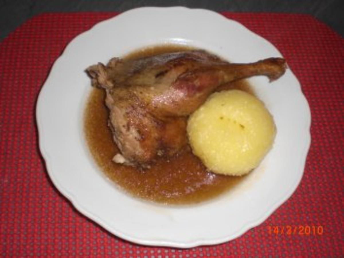 Ente in Rotweinsoße - Rezept mit Bild - kochbar.de