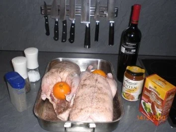 Ente in Rotweinsoße - Rezept - Bild Nr. 2