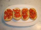 Schnelle Bruschetta-Brötchen - Rezept