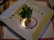 Räucherlachs Mousse im Feldsalatbett - Rezept