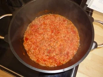 Rezept: Basilikum-Tomaten-Reis Basilikum-Tomaten-Reis - Rezept