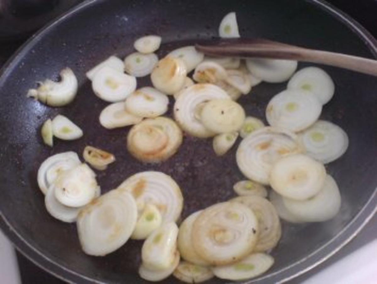 Zwiebel-Sahne-Schnitzel überbacken - Rezept - Bild Nr. 8