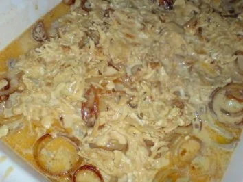 Zwiebel-Sahne-Schnitzel überbacken - Rezept - Bild Nr. 15