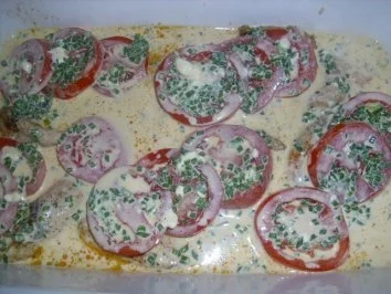 Rezept: Putenschnitzel aus der Auflaufform Bild Nr. 8 Putenschnitzel aus der Auflaufform - Rezept - Bild Nr. 8