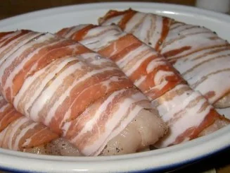 Rezept: Zickiges Hühnchen im Speckmantel Bild Nr. 7 Zickiges Hühnchen im Speckmantel - Rezept - Bild Nr. 7