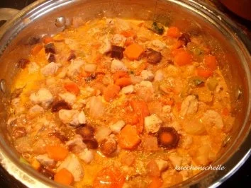 Hähnchen- Gemüse- Topf - Rezept
