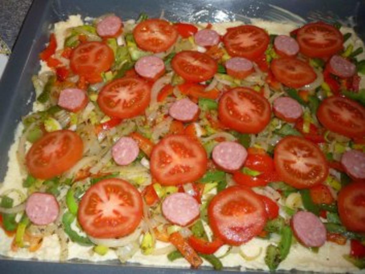 Kartoffelpizza - Rezept - Bild Nr. 11