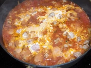 Rezept: Oldi`s deftige Pastasauce Bild Nr. 4 Oldi`s deftige Pastasauce - Rezept - Bild Nr. 4