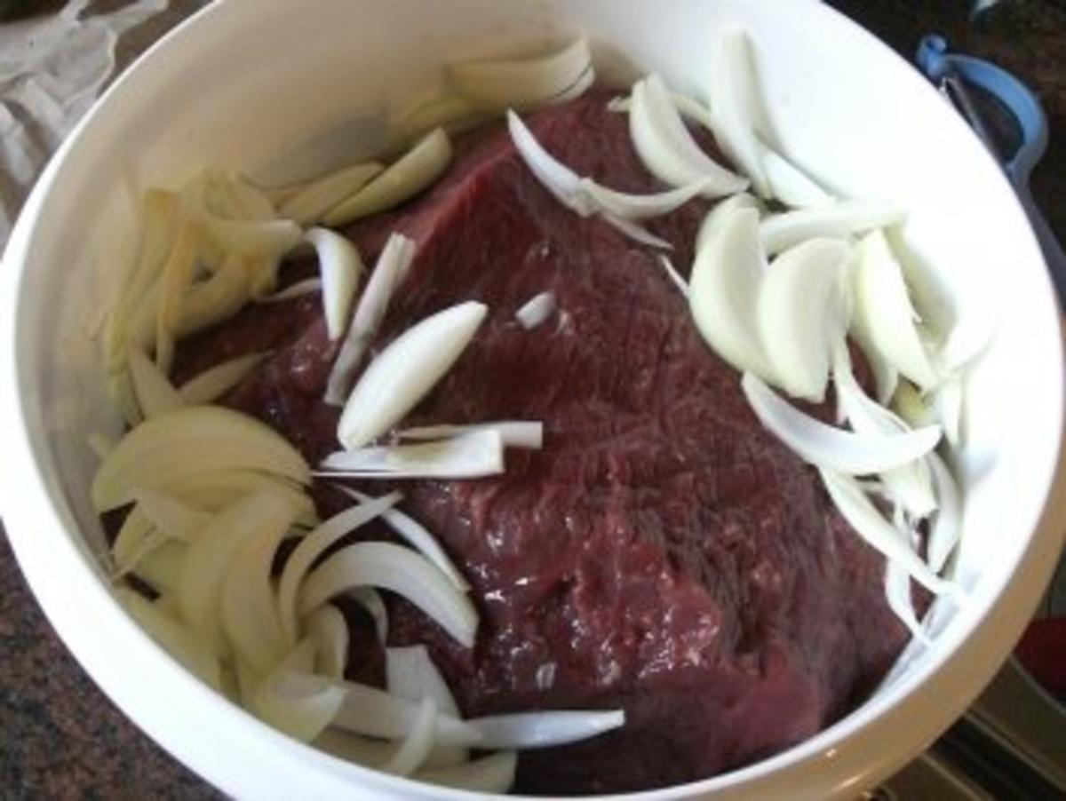 Fleisch:    SAUERBRATEN - Rezept - Bild Nr. 3