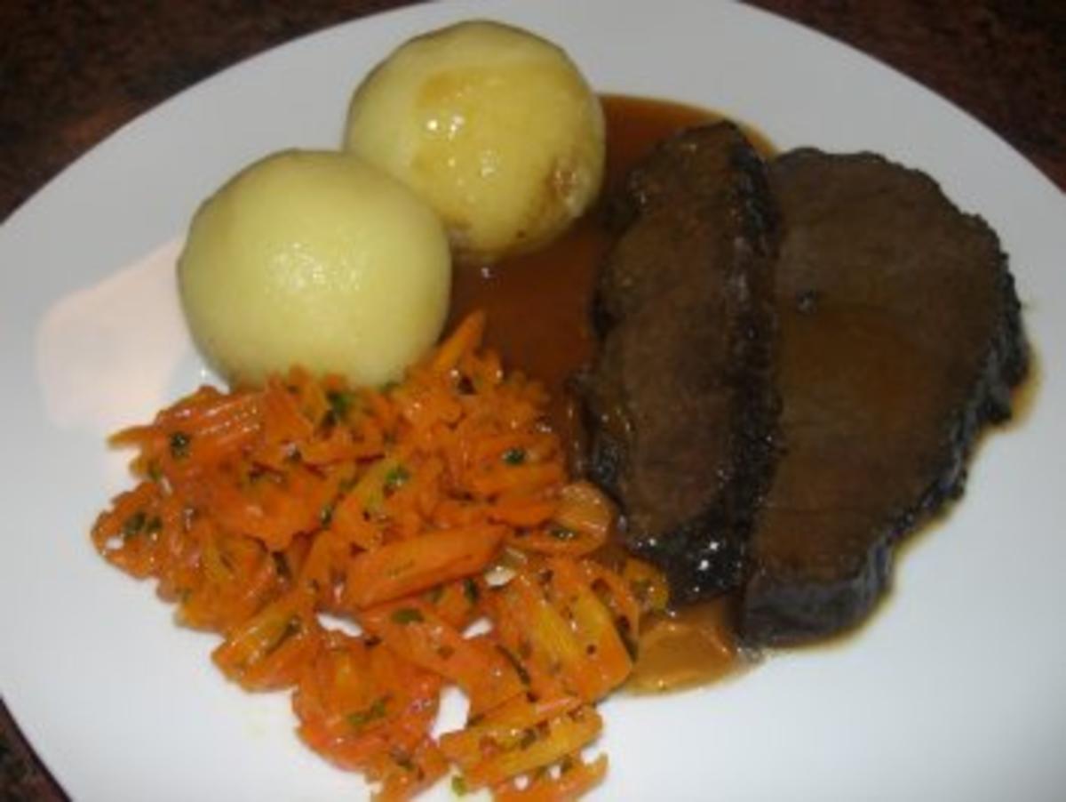 Fleisch:    SAUERBRATEN - Rezept