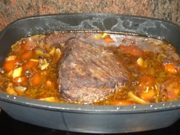 Fleisch:    SAUERBRATEN - Rezept - Bild Nr. 10