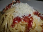 Spaghetti à la Carbonara - Rezept