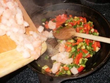 Rezept: Lasagna- Louisiana Shrimp Lasagna ohne rote Sosse- 195 Kal. Das ist eines der besten Rezepte wo ich koche Bild Nr. 3 Lasagna- Louisiana Shrimp Lasagna ohne rote Sosse- 195 Kal. Das ist eines der besten Rezepte wo ich koche - Rezept - Bild Nr. 3