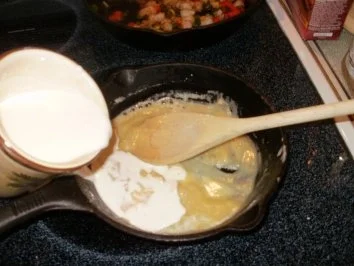 Rezept: Lasagna- Louisiana Shrimp Lasagna ohne rote Sosse- 195 Kal. Das ist eines der besten Rezepte wo ich koche Bild Nr. 5 Lasagna- Louisiana Shrimp Lasagna ohne rote Sosse- 195 Kal. Das ist eines der besten Rezepte wo ich koche - Rezept - Bild Nr. 5