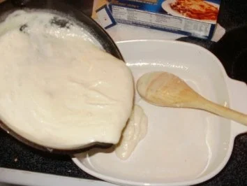 Rezept: Lasagna- Louisiana Shrimp Lasagna ohne rote Sosse- 195 Kal. Das ist eines der besten Rezepte wo ich koche Bild Nr. 6 Lasagna- Louisiana Shrimp Lasagna ohne rote Sosse- 195 Kal. Das ist eines der besten Rezepte wo ich koche - Rezept - Bild Nr. 6