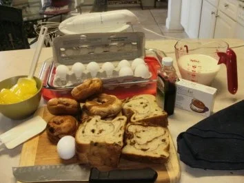 Pudding- Florida Zitronenpudding mit Brot oder Brotresten - schmeckt besser wie Kuchen und so einfach - Rezept - Bild Nr. 2