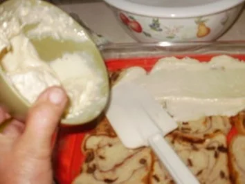 Pudding- Florida Zitronenpudding mit Brot oder Brotresten - schmeckt besser wie Kuchen und so einfach - Rezept - Bild Nr. 3