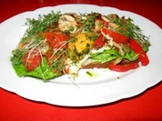 leckere,  bunte kleine Mahlzeit - Rezept