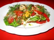 leckere,  bunte kleine Mahlzeit - Rezept