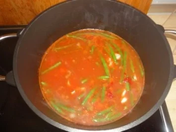 Reispfanne mit Bohnen - Rezept - Bild Nr. 3