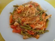 Reispfanne mit Bohnen - Rezept