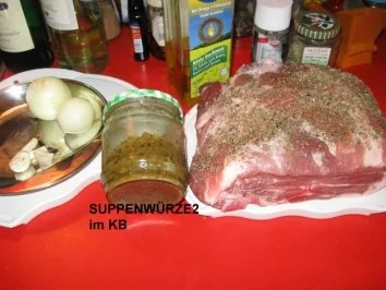 Schweinebraten mit Majoran - Rezept - Bild Nr. 2