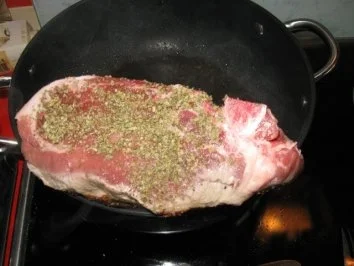 Schweinebraten mit Majoran - Rezept - Bild Nr. 3