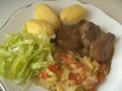 Rezept: Schweinefilet in Rotweinsoรe Wirsing -Rahm- Gemรผse und Schweinefilet in Rotweinsoรe Wirsing -Rahm- Gemรผse und - Rezept