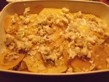 Roquefort-Kartoffelgratin - Rezept - Bild Nr. 2