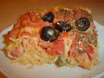 Spagetti - Pizza - Rezept - Bild Nr. 2