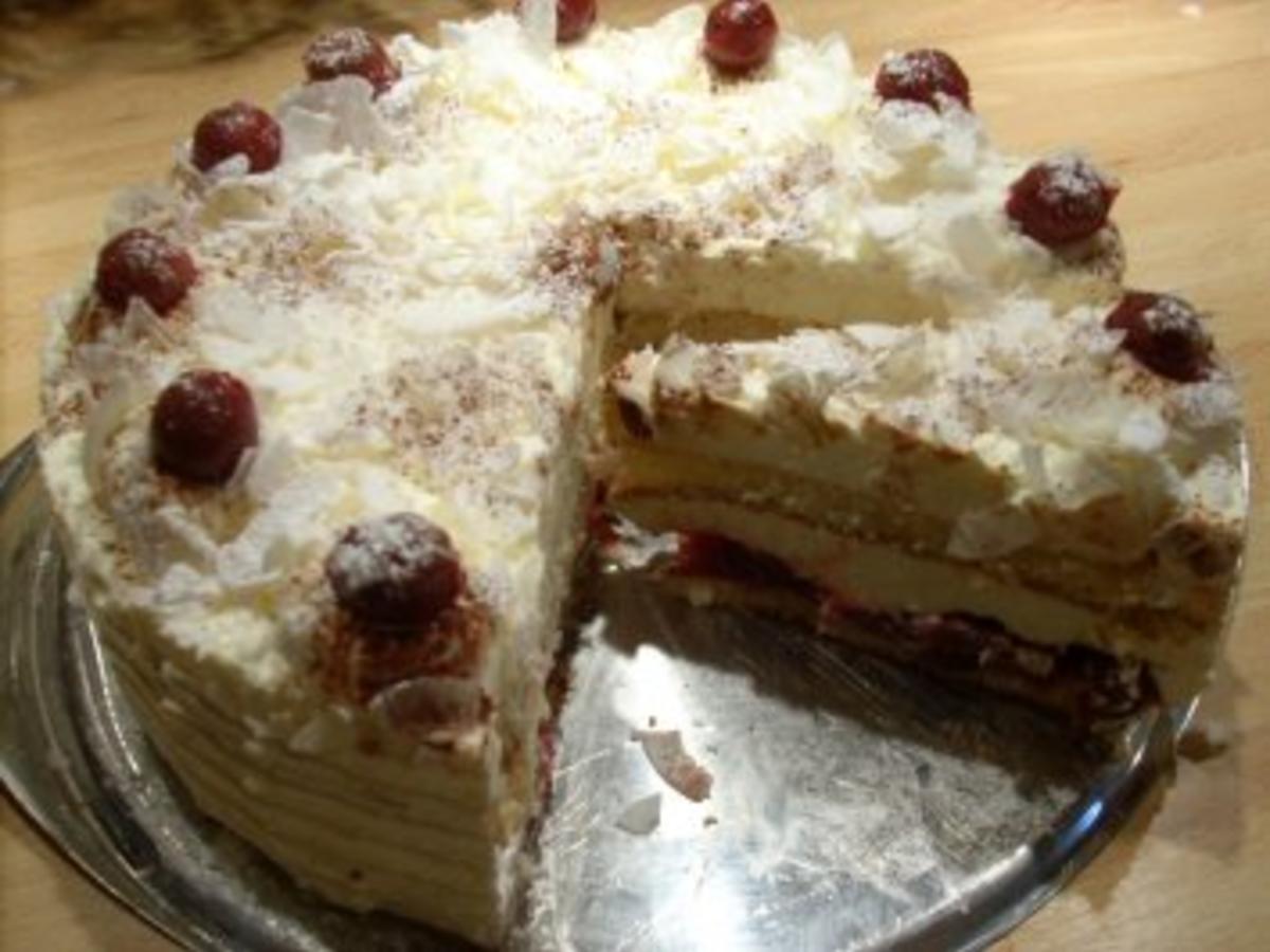 Kirsch Joghurt Torte - schnell &amp; einfach - von Mijou