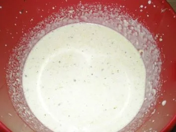 Makkaroni Kuchen an Tomatenschaum - Rezept - Bild Nr. 3