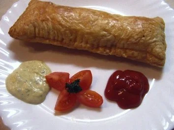 Champignon-Schweinebraten-Pasteten - Rezept