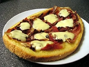 Bruschetta an Radiccio - Rezept