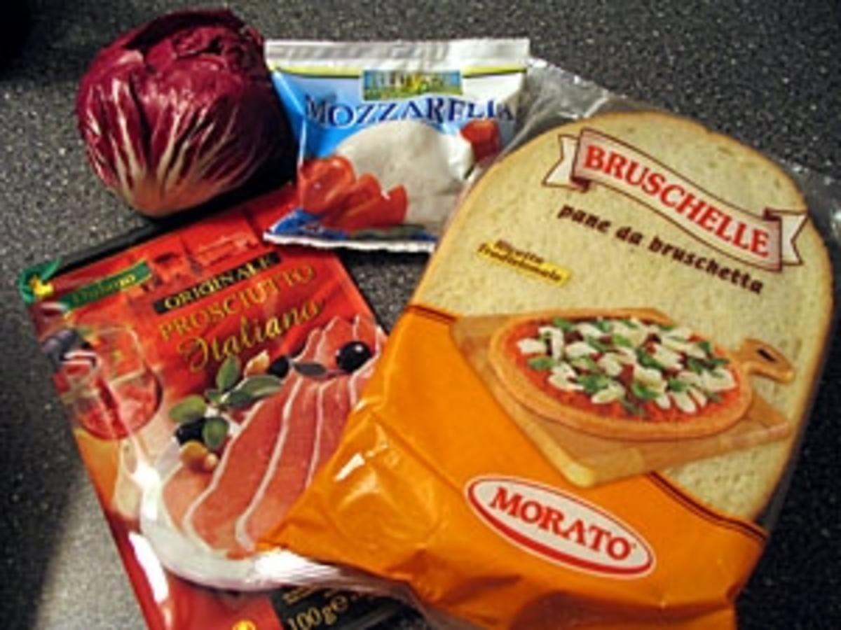 Bilder für Bruschetta an Radiccio - Rezept