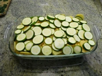 Kartoffel -Zucchini- Auflauf - Rezept