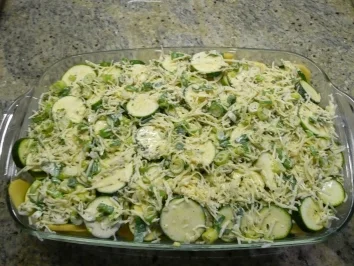 Kartoffel -Zucchini- Auflauf - Rezept