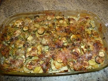 Kartoffel -Zucchini- Auflauf - Rezept