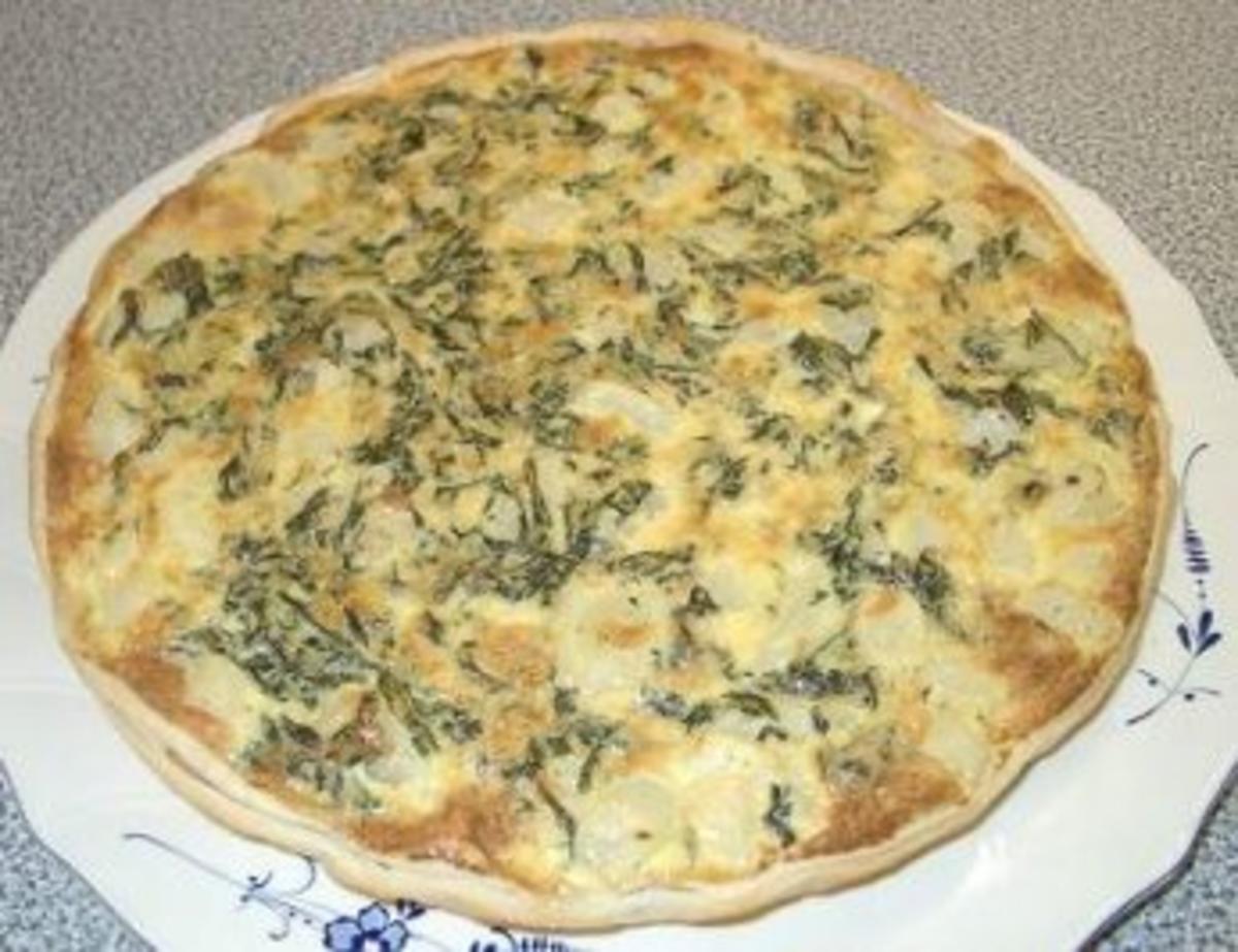 Blätterteig-Quiche - Rezept