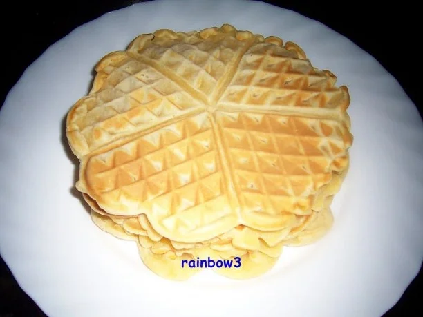 Backen: Rosettenwaffeln - Rezept