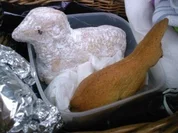 ...Osterlamm aus Rührteig... - Rezept