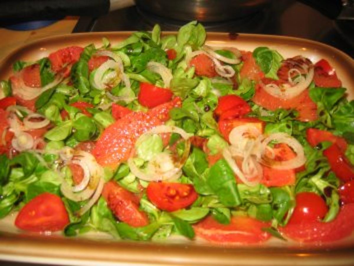 Salat: Feld-Grapefruitsalat.... - Rezept