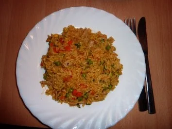 Fl/Schwein: Curryreispfanne - Rezept - Bild Nr. 3